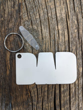 Dad Sublimation Keychain MDF-Sublimation Blank-Elliott Creations